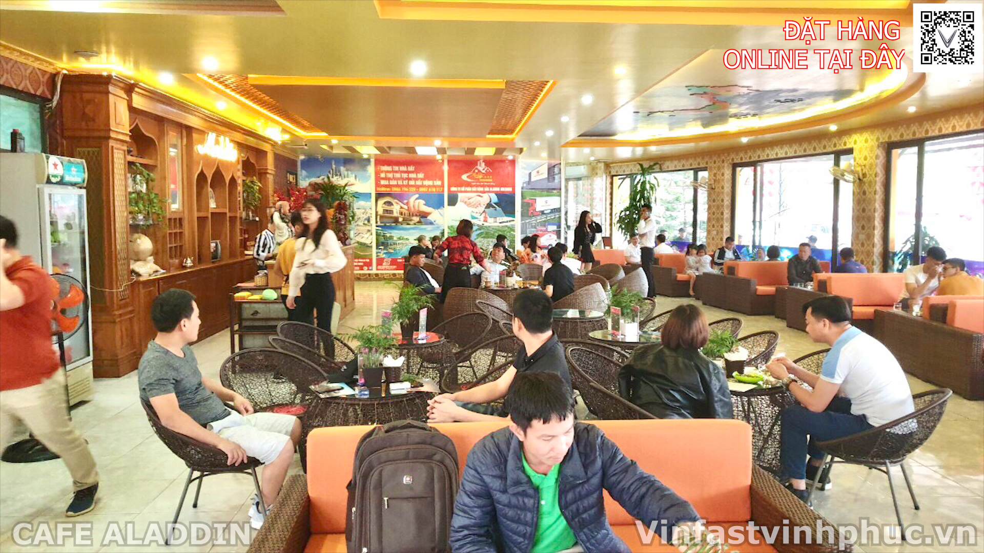 Cafe Aladdin Chuong Trinh Lai Thu Xe Vinfast Vinh Phuc (11)