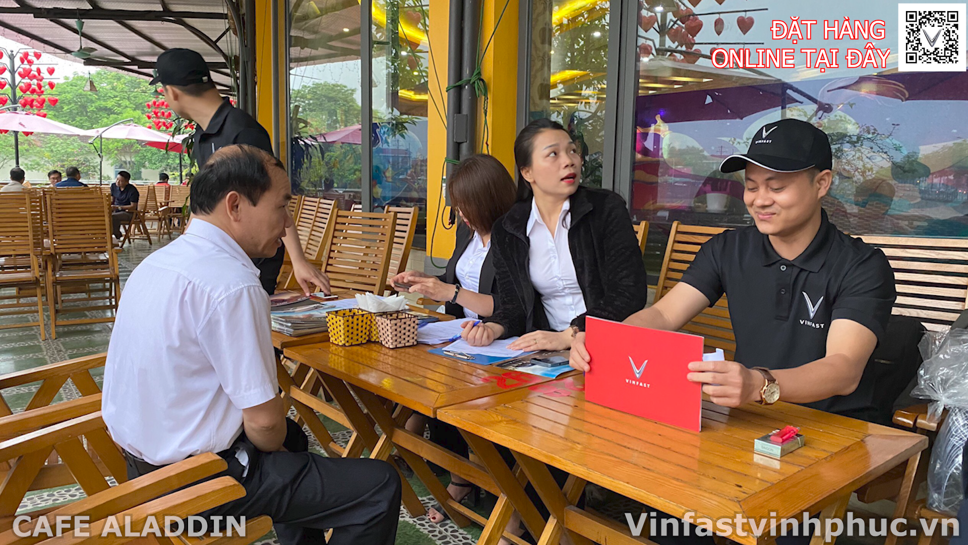Cafe Aladdin Chuong Trinh Lai Thu Xe Vinfast Vinh Phuc (9)