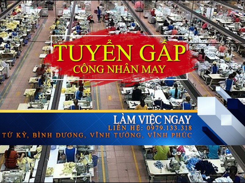 Tuyen Dung Gap Cong Nhan May